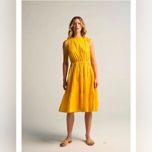 NWT GUADALUPE DESIGN Aluna Dress Yellow Medium $168